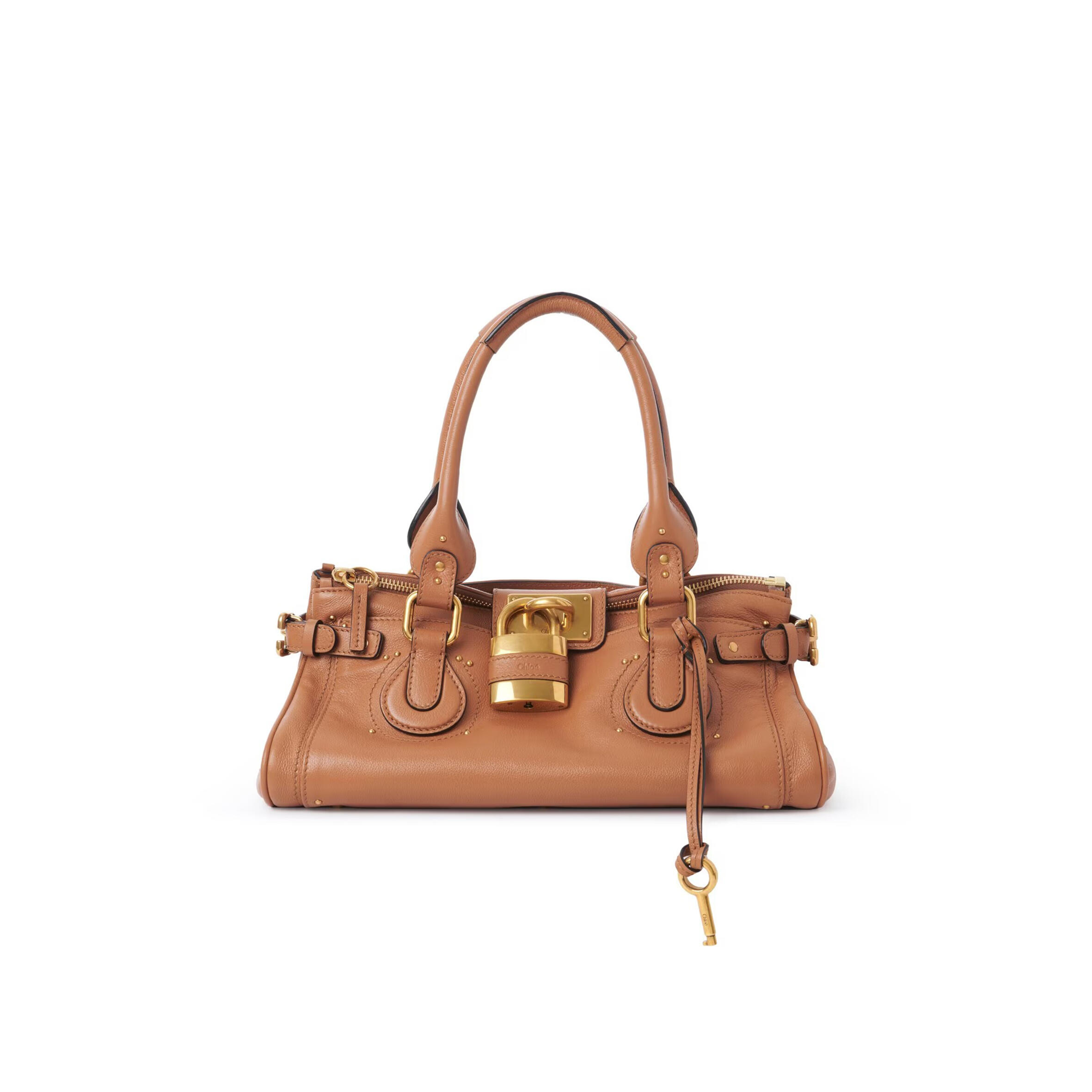 Ch10É paddington bag in grained leather ch25ws802p75209 (36*18*18cm)